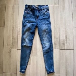 Madewell 9” high-rise skinny
